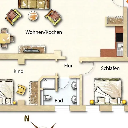 Strandperle Appartement